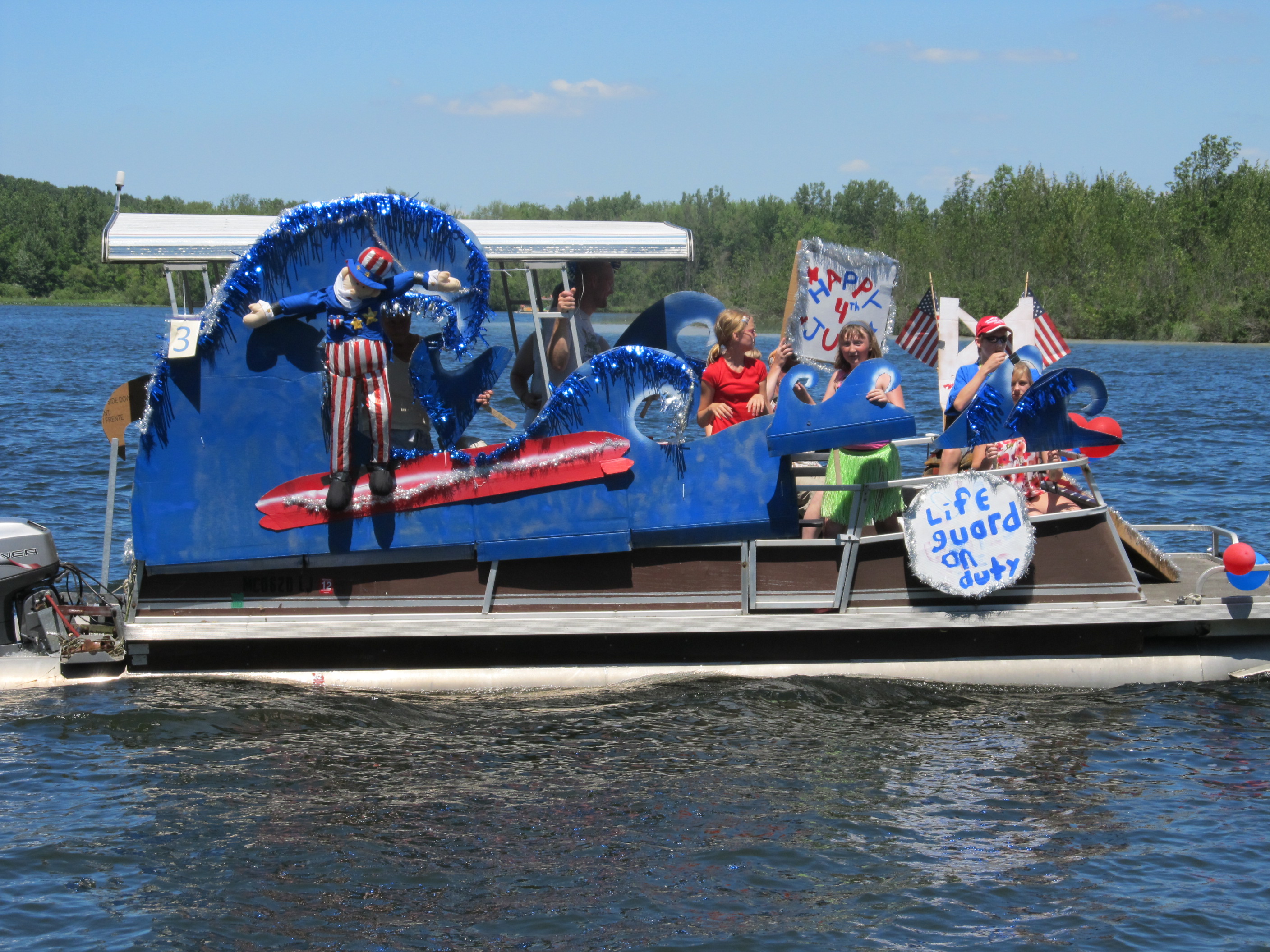 Creative Boat Parade Pontoon Boat Decorating Ideas